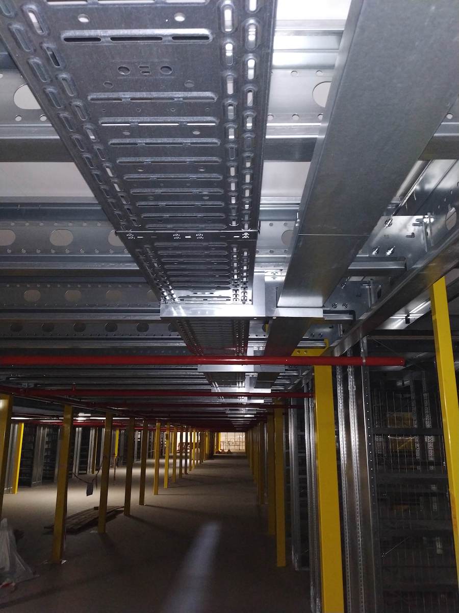 Installation of new racking systems