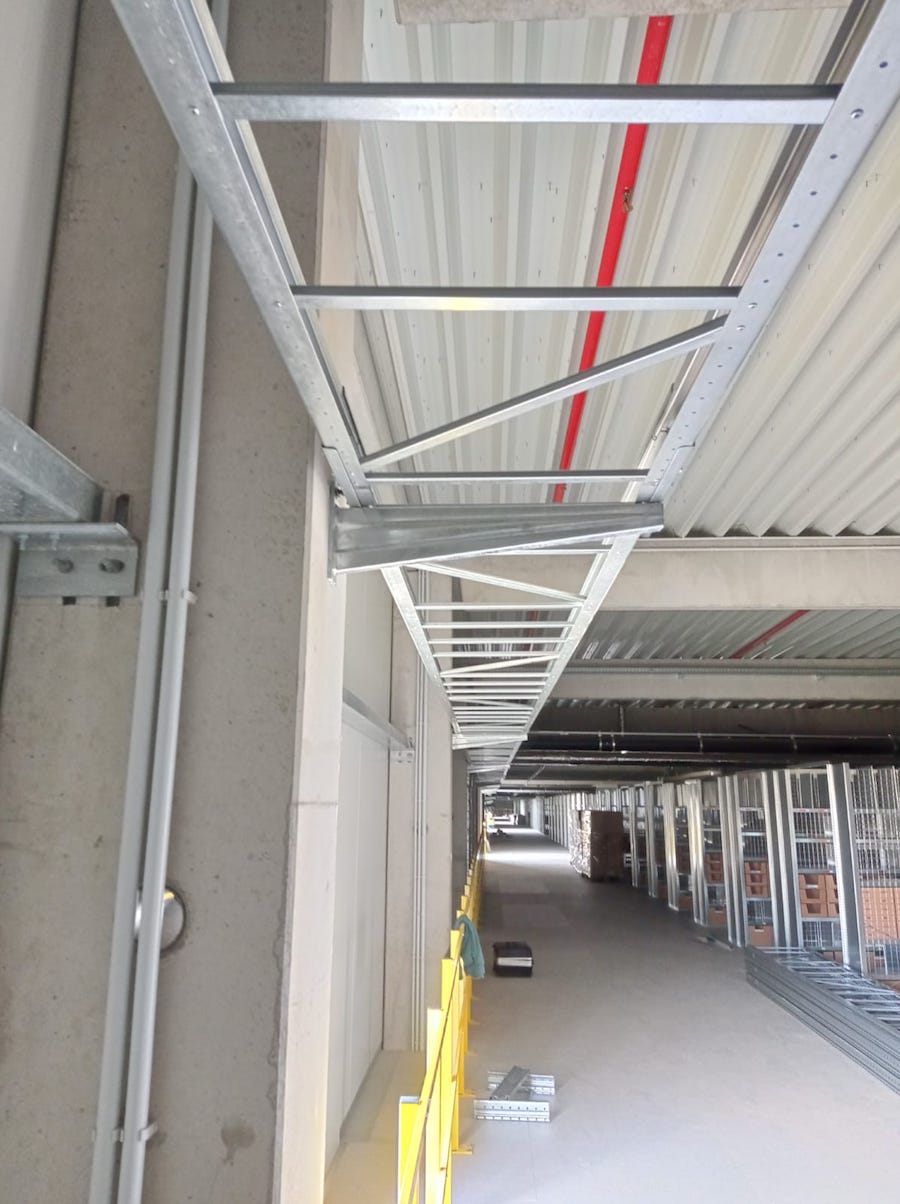 Installation of new racking systems in warehouses